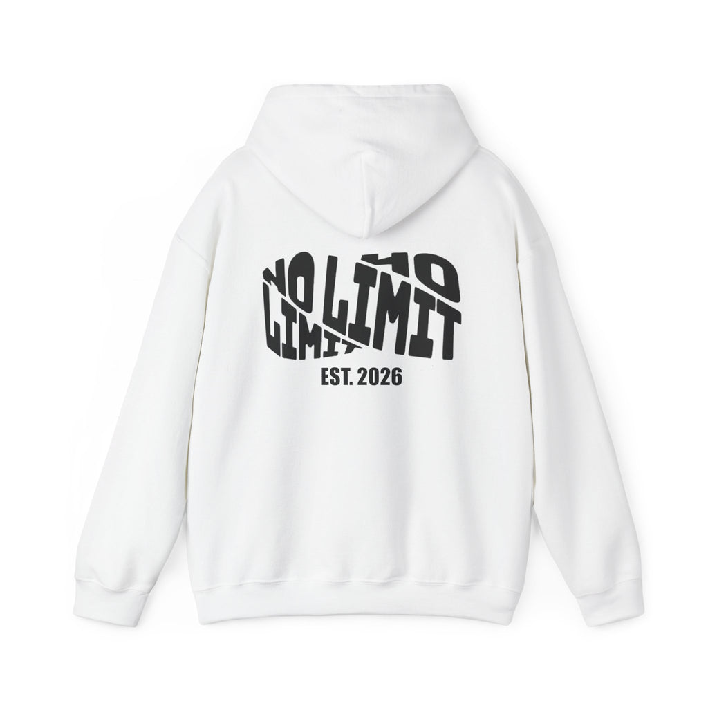 NO LIMIT EST. 2026 Hoodie V1  White