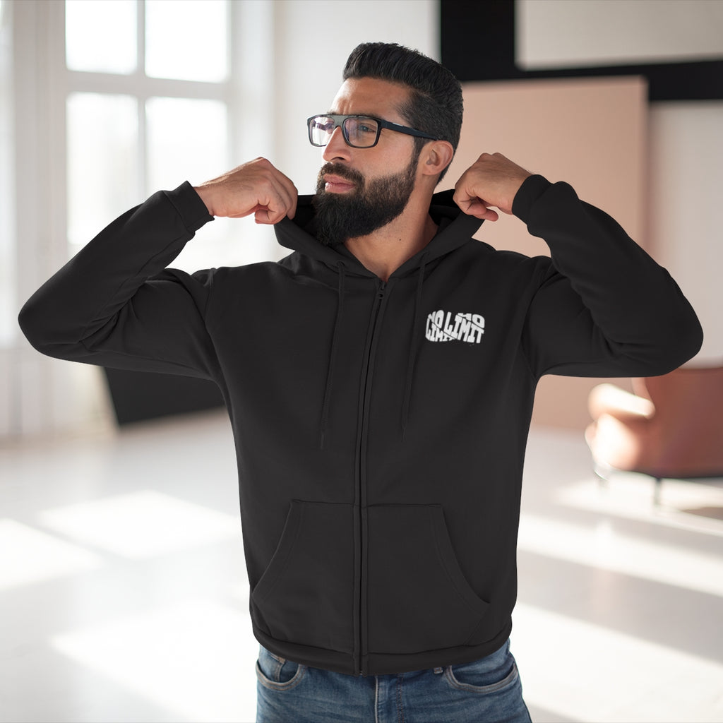 OVERTHINKING SOLVES NOTHING EST. 2026 Zipper 1.0 Black