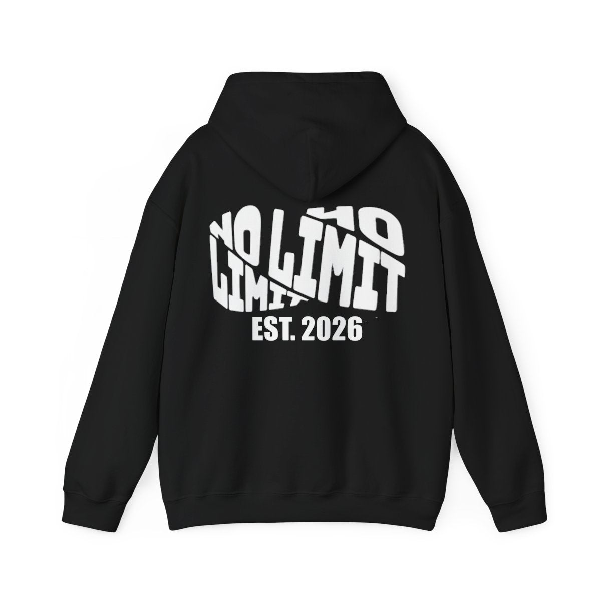 NO LIMIT EST. 2026 Hoodie V1 Black