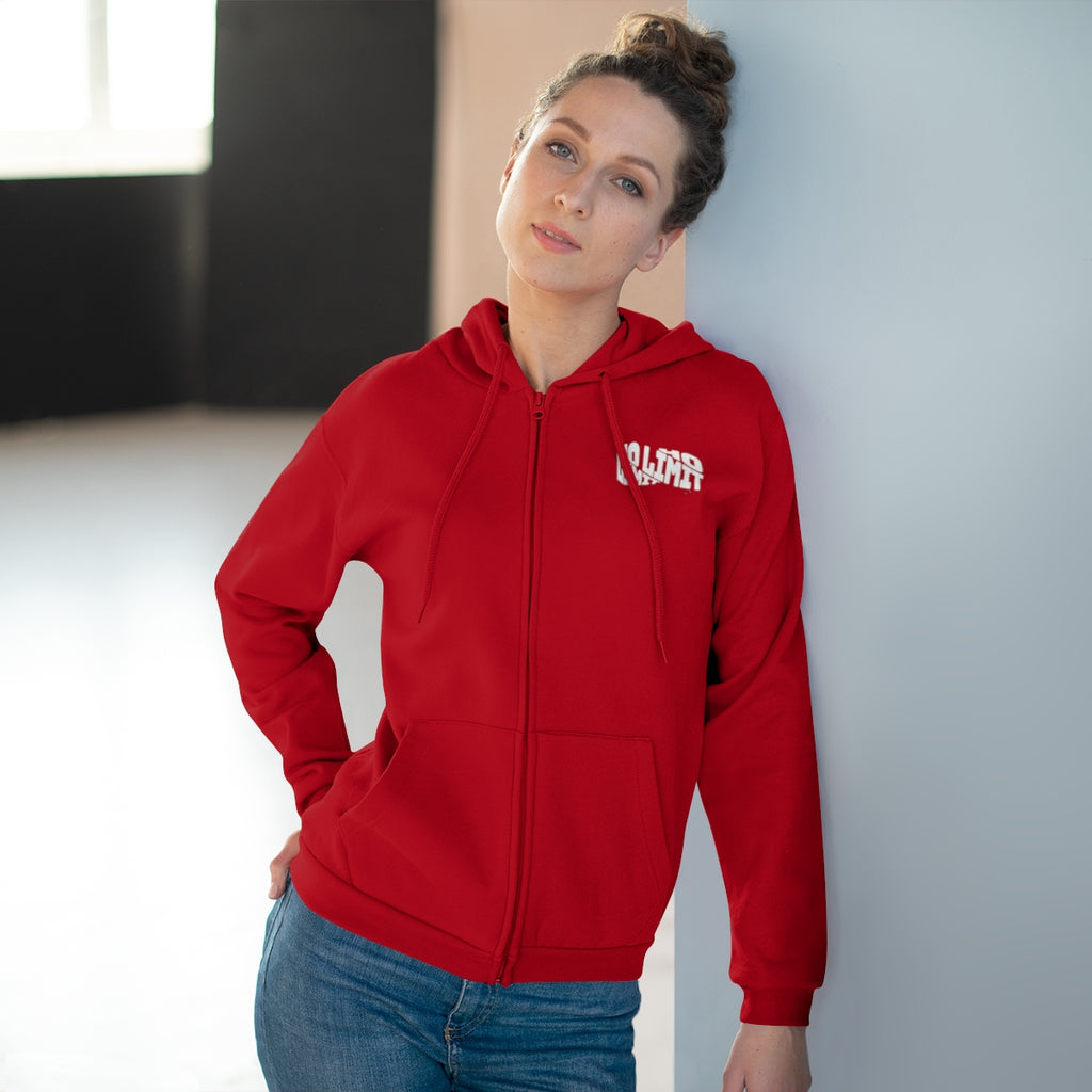OVERTHINKING SOLVES NOTHING EST. 2026 Zipper 1.0 Red